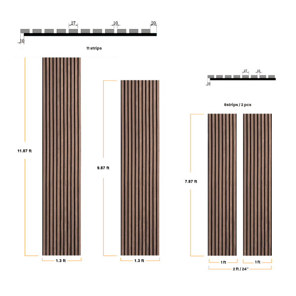 wood panel wall usa walnut