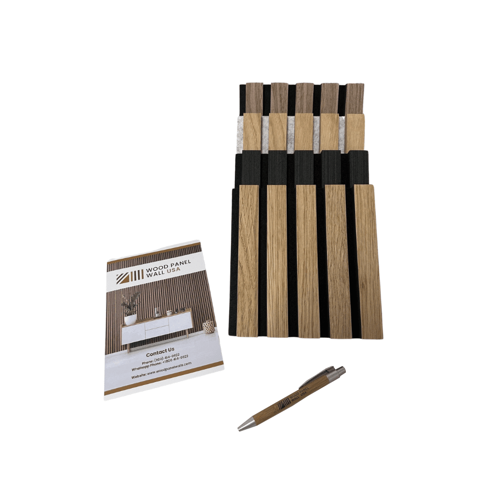 Slat Wood Wall Panels Full Sample Box - Image 4