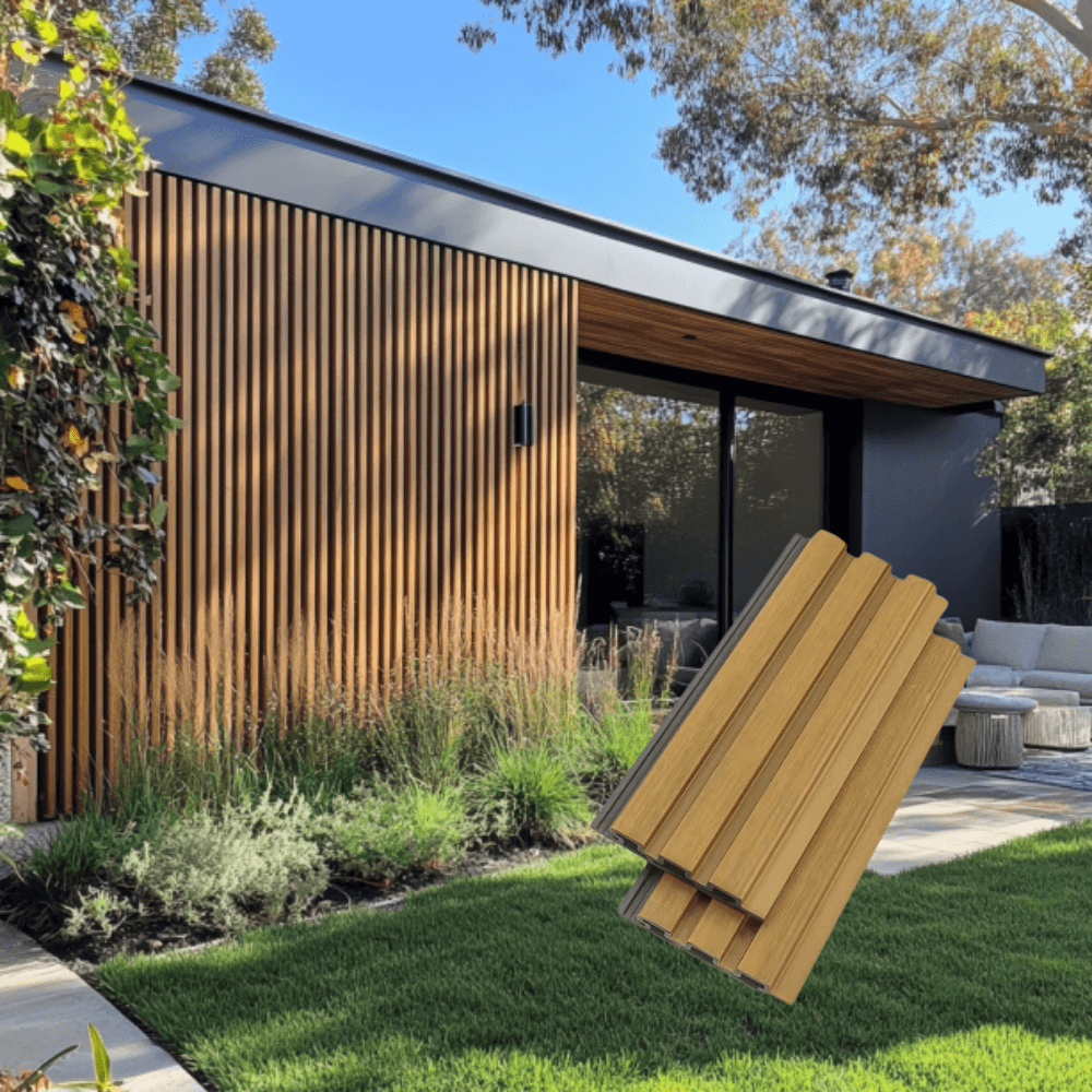 Wood Tech Siding Exterior Wall Panel - Natural Oak