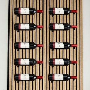 Bottle Wall Mount Display Wine Rack (10 Sets)
