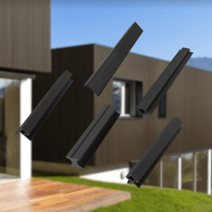 Wood Tech Exterior Siding Wall Panels (Black) - All Parts