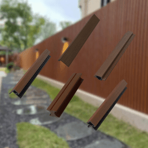 Wood Tech Exterior Siding Wall Panels (Walnut Brown) - All Parts