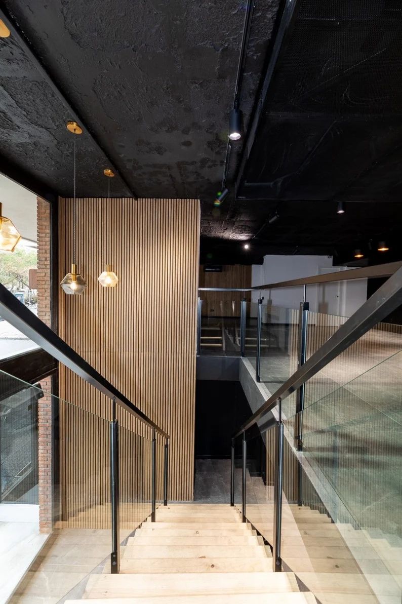 Natural Oak Acoustic Slat Wood Wall Panels - 100% Real Oak Finish - Image 6